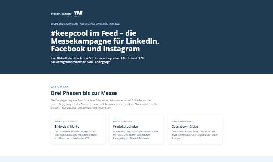 Screenshot der Social-Media-Kampagne